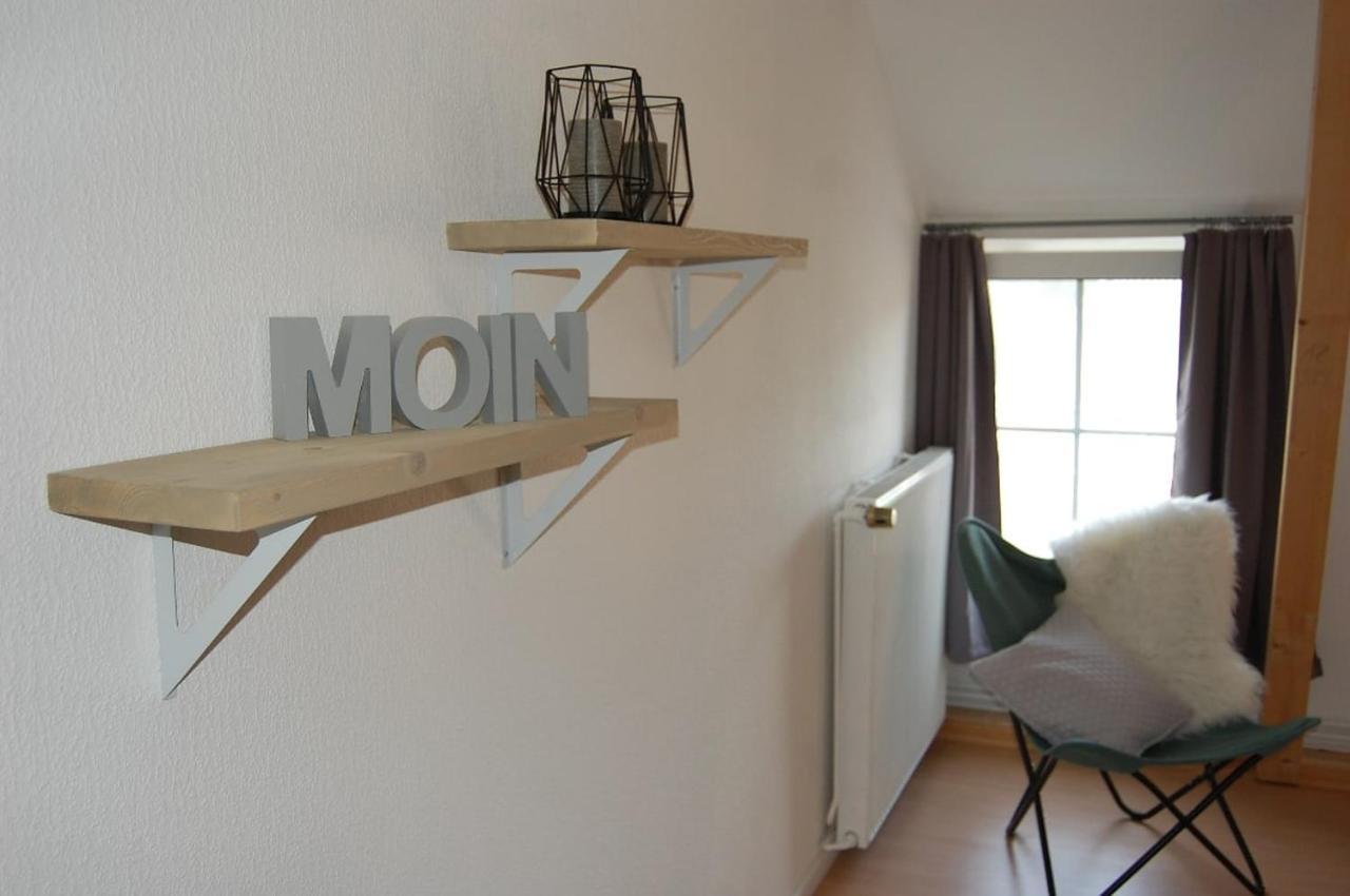 Ferienwohnung Im Gulfhof Krummhörn Exteriör bild